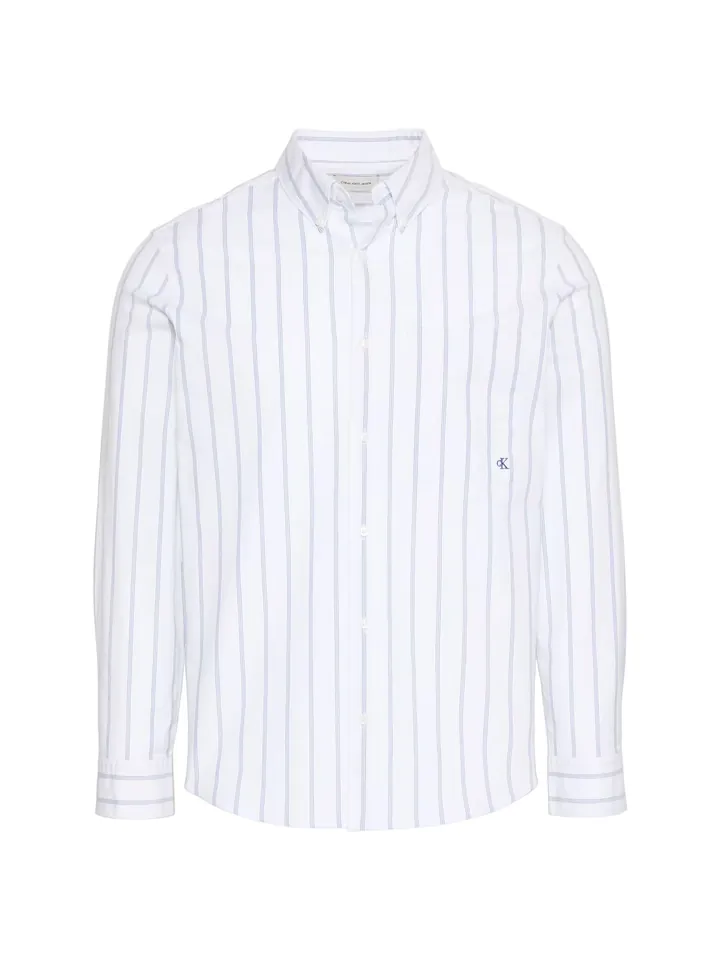 Calvin Klein Jeans Camisa navy / blanco