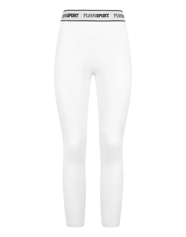 Plein Sport Leggings blanco