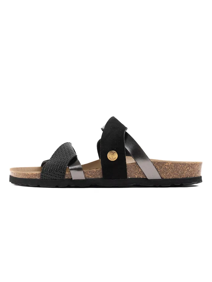 Bayton Zapatos abiertos 'BIARRITZ'  negro