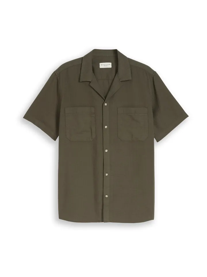 TOM TAILOR Camisa  verde oscuro