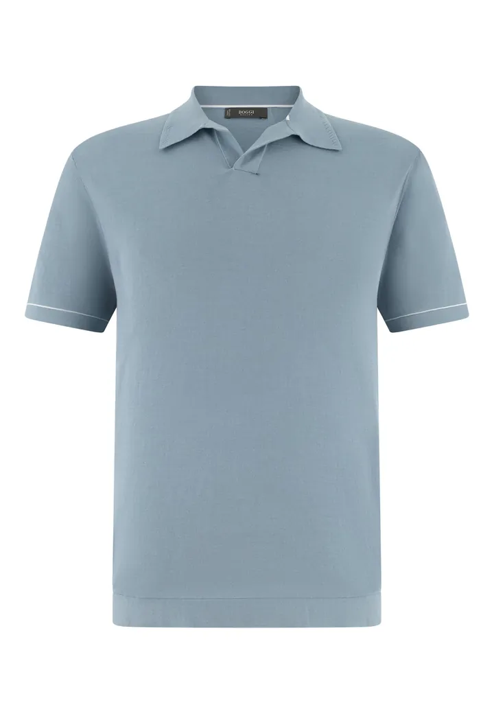 Boggi Milano Jersey  azul paloma