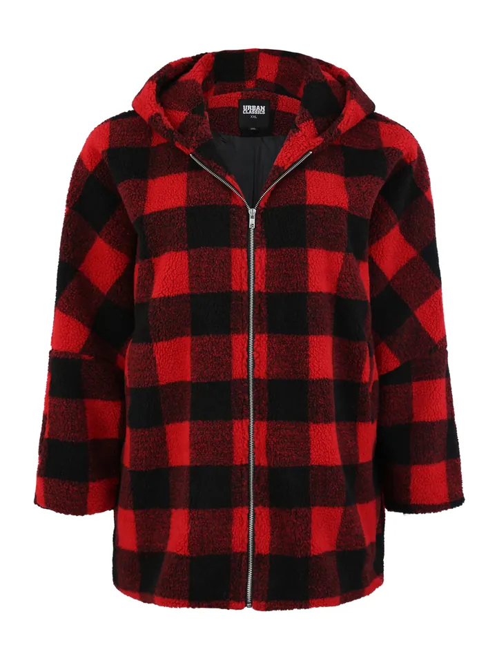 Urban Classics Chaqueta de entretiempo granadina / rojo rubí / negro