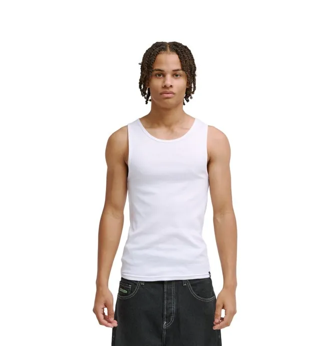 Pleaser - Pack de 2 camisetas sin mangas Blanco Hombre