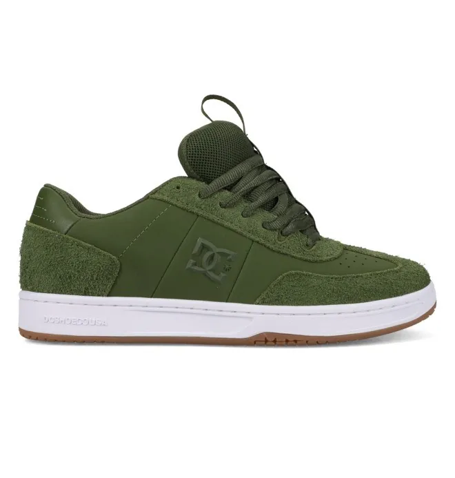 DC Astrix - Zapatillas de piel Verde hombre