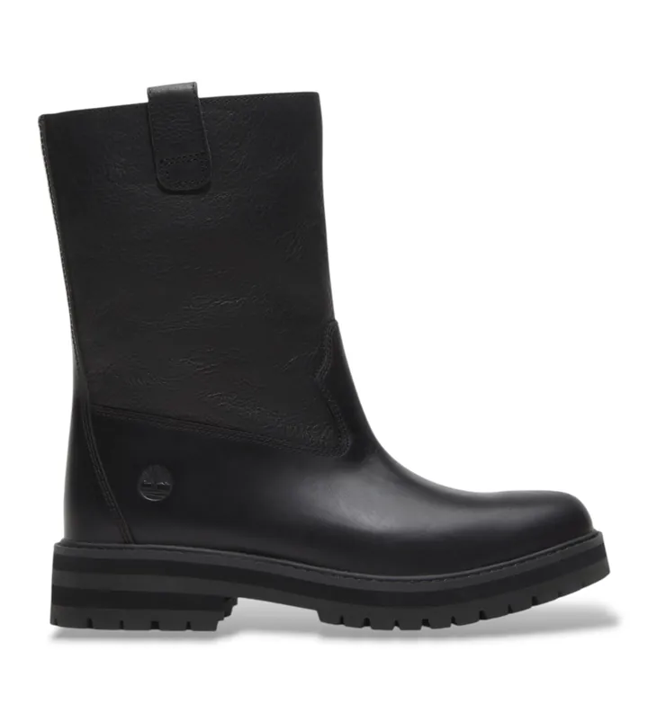 Timberland para mujer. TB0A2R5XW021 Botas de piel Britton Drive negro (36 W), Plano, 1 a 3cm, Ninguno, Casual