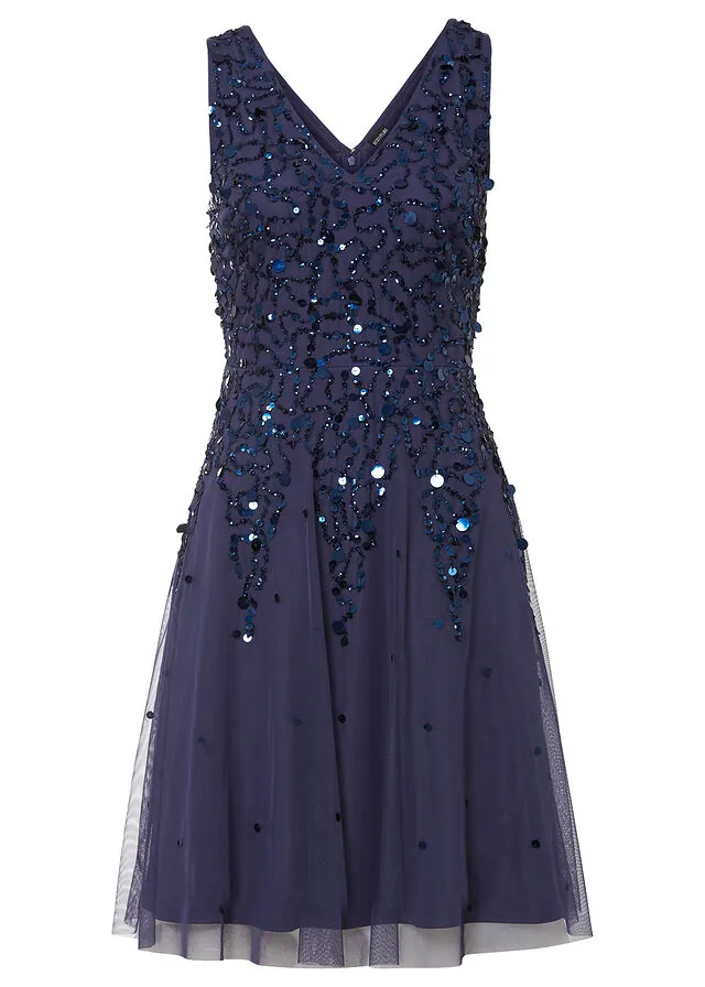 Vestido mini de lentejuelas