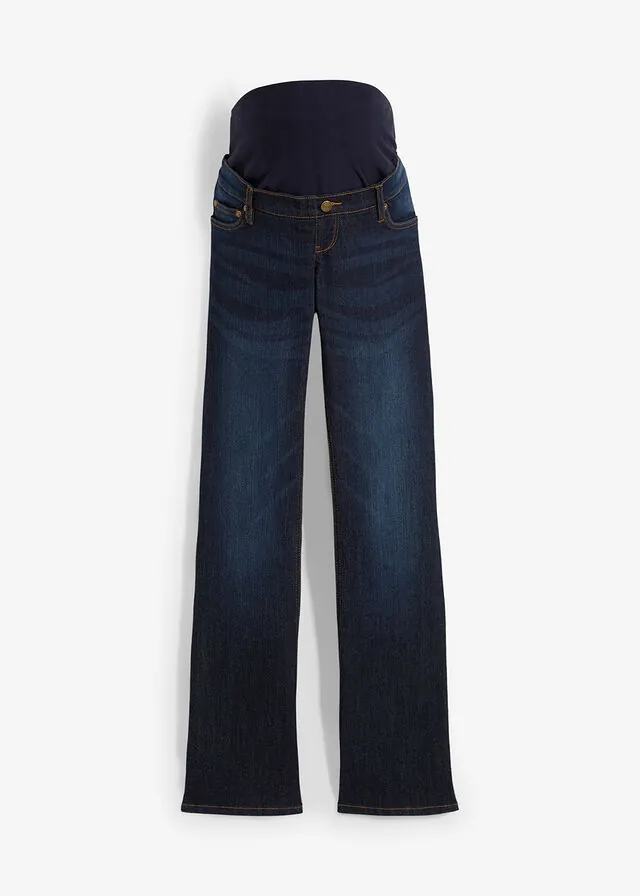 Vaqueros elásticos premamá de corte bootcut