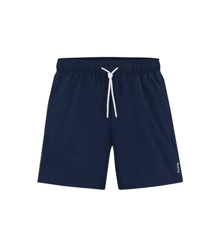 BOSS para hombre. 50491594 Bañador Iconic marino (XXL), Beachwear, Poliéster