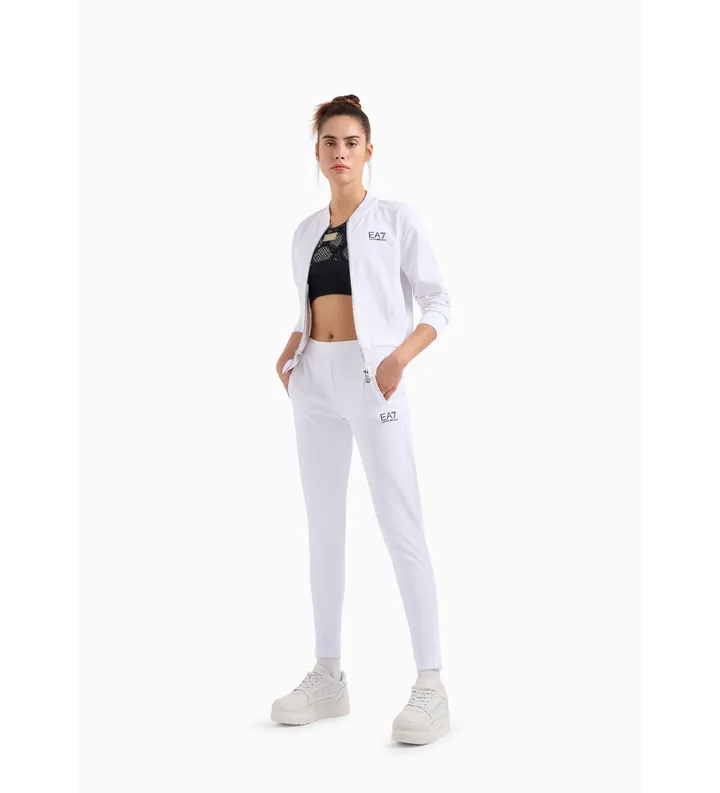 EA7 para mujer. 8NTV60_TJFQZ Chándal Tennis Pro de tejido técnico VENTUS7 blanco (3XL), Casual, Deportivo, Multideporte, Poliéster