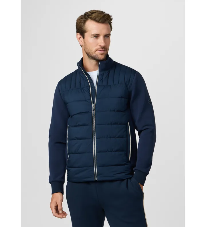 Hackett London para hombre. HM5800094 Chaqueta Estate Hybrid marino (L), Casual, Poliéster
