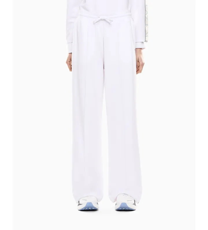 EA7 para mujer. 7W001155_AF12501 Pantalón Natural Ventus blanco (M), Casual, Poliéster Reciclado