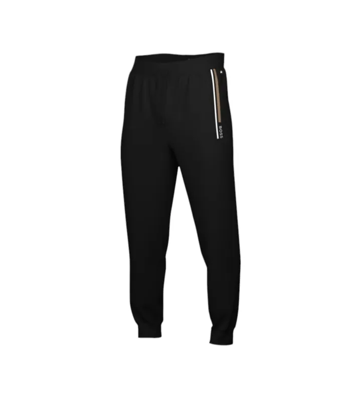 BOSS para hombre. 50554784 Pantalón Authentic negro (L), Casual, Deportivo, Algodón