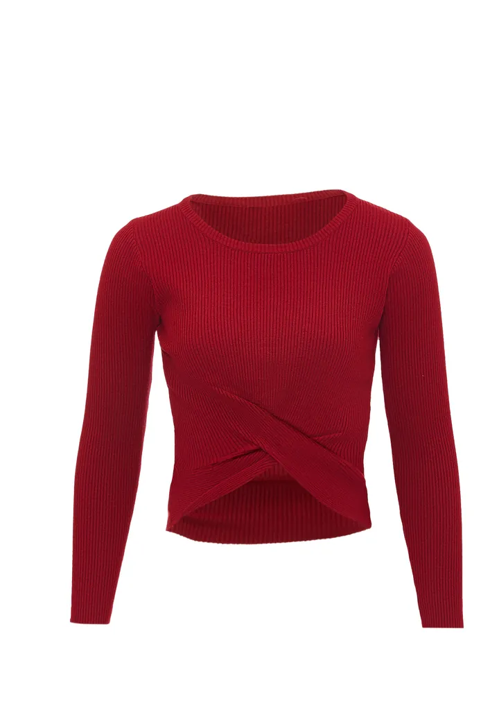 leo basics Jersey  rojo sangre