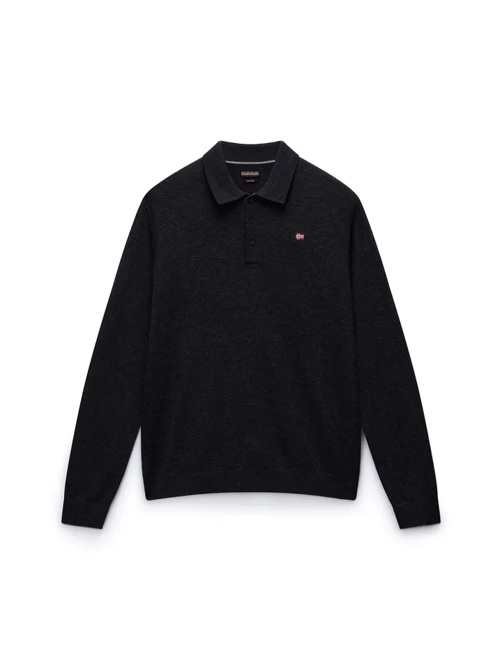 NAPAPIJRI Jersey 'Damavand' antracita / rojo / blanco
