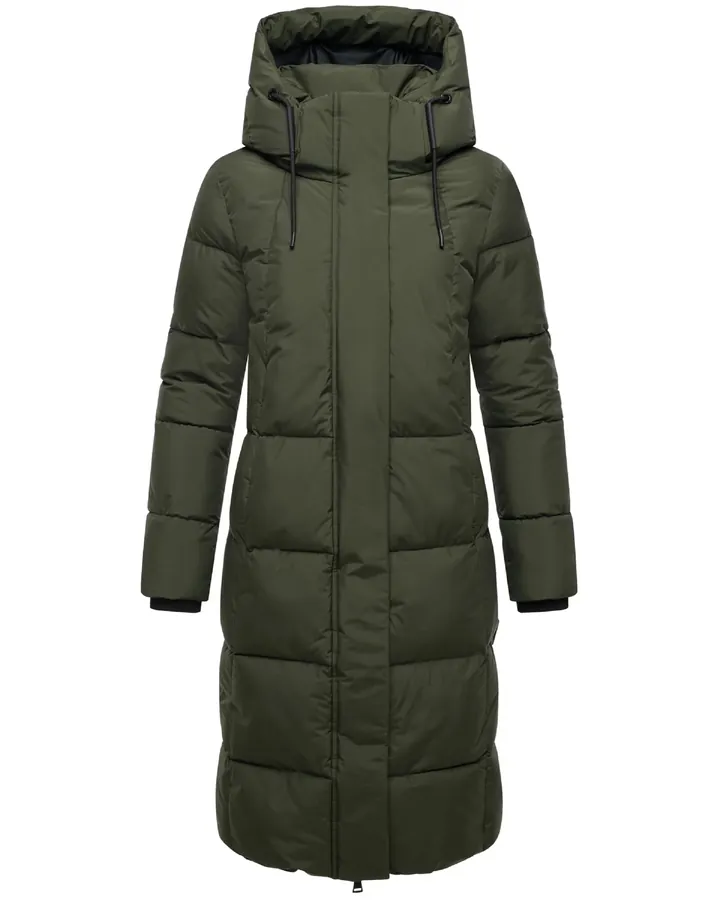 MARIKOO Abrigo de invierno 'Chumanii XVI' verde oscuro