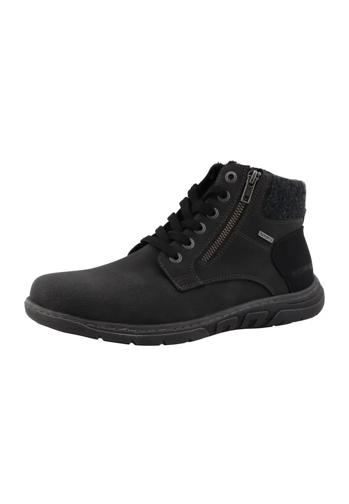 ROMIKA Botas con cordones gris oscuro / negro