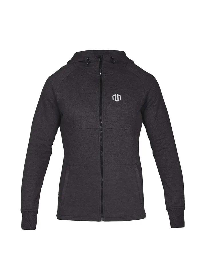 MOROTAI Sudadera con cremallera deportiva 'Neotech'  gris oscuro