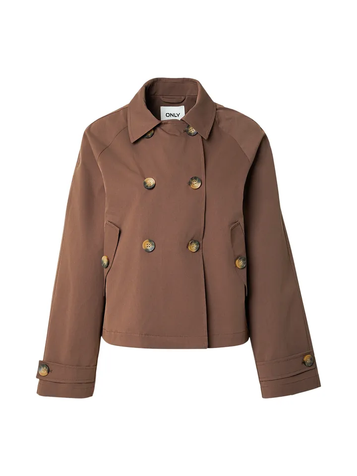 ONLY Chaqueta de entretiempo 'ONLApril' chocolate