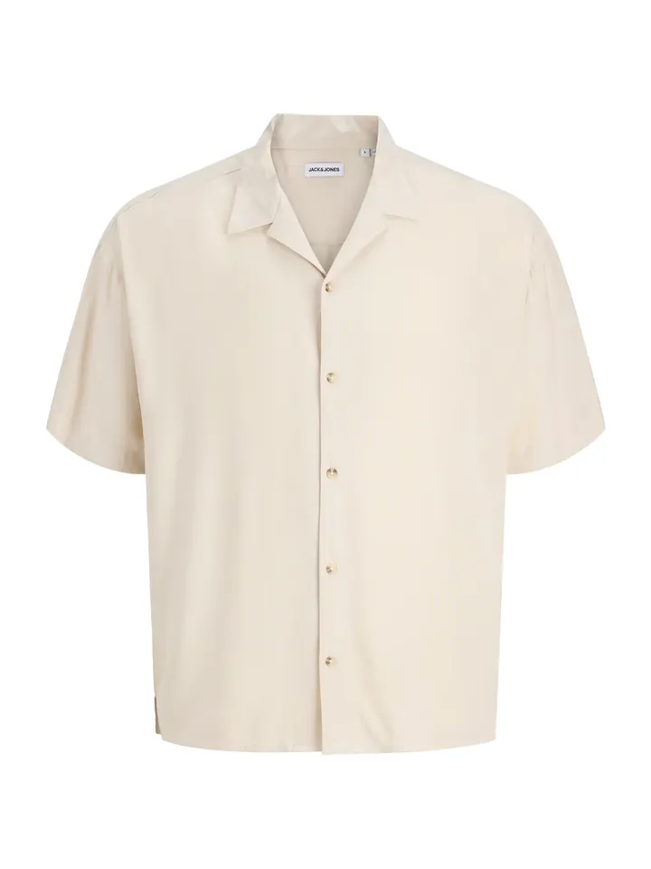 JACK & JONES Camisa 'JJEJeff' crema