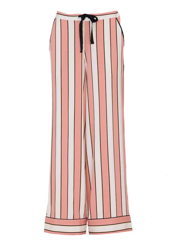 Cyberjammies Pantalón de pijama 'Bonnie' pitaya / blanco