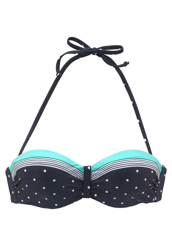 LASCANA Top de bikini 'Monroe' azul / turquesa