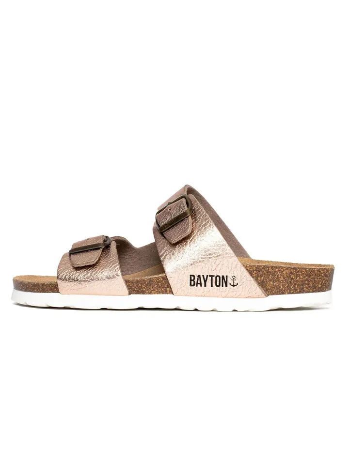 Bayton Zapatos abiertos 'Ilithyie'  piel / negro