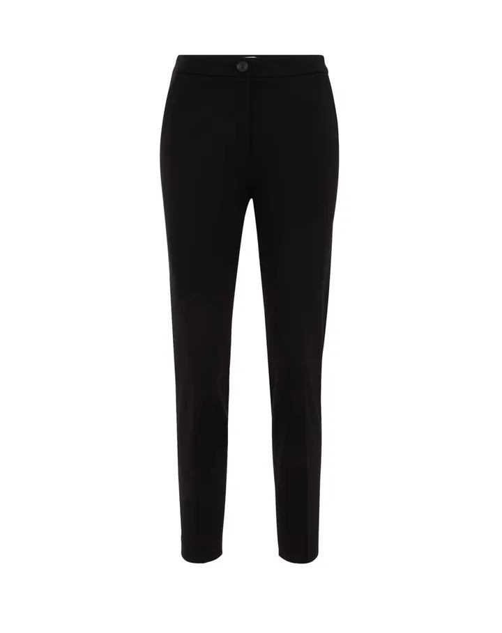 WE Fashion Pantalón de pinzas negro