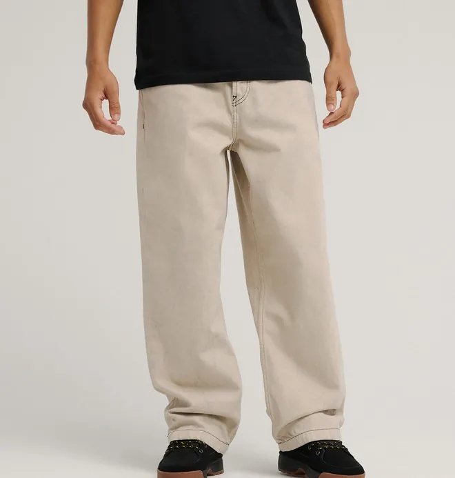 Baggy - Vaquero Beige Hombre