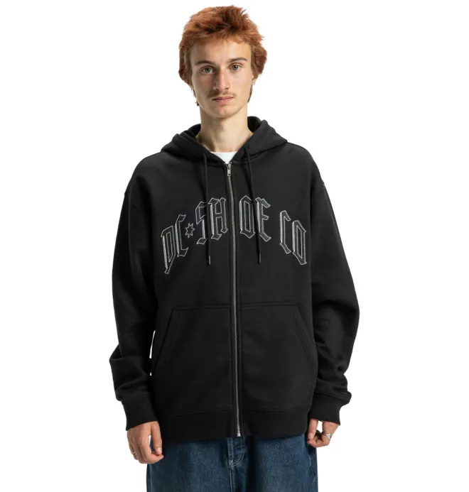 Planted - Sudadera con capucha y cremallera Negro hombre