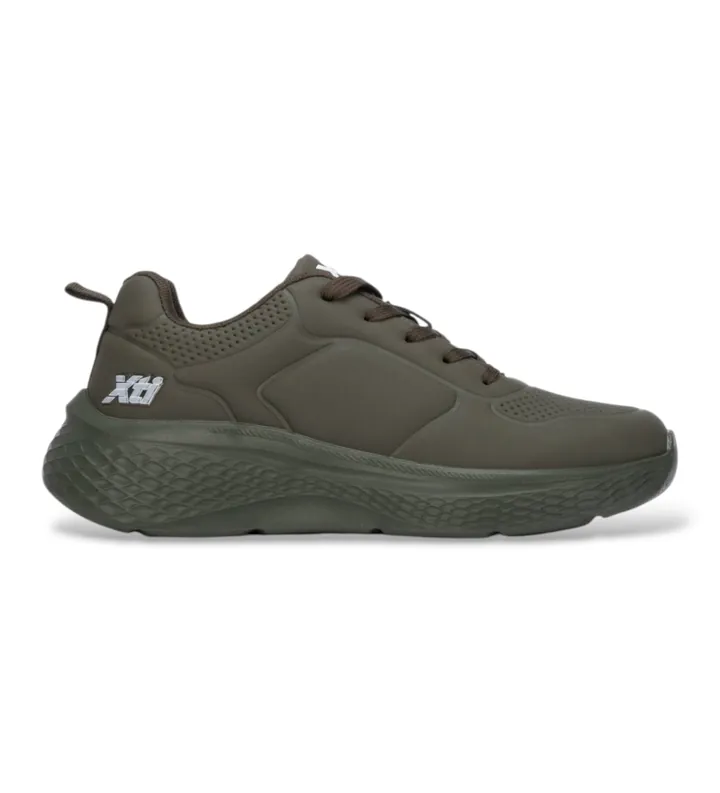 Xti para mujer. 14627106-KAKI Zapatillas 146271 verde (36), Plano, Cordones, Casual