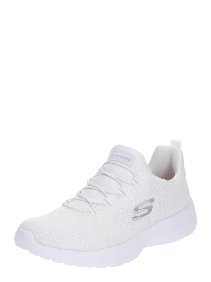 SKECHERS Zapatillas deportivas bajas 'Dynamight' plata / blanco