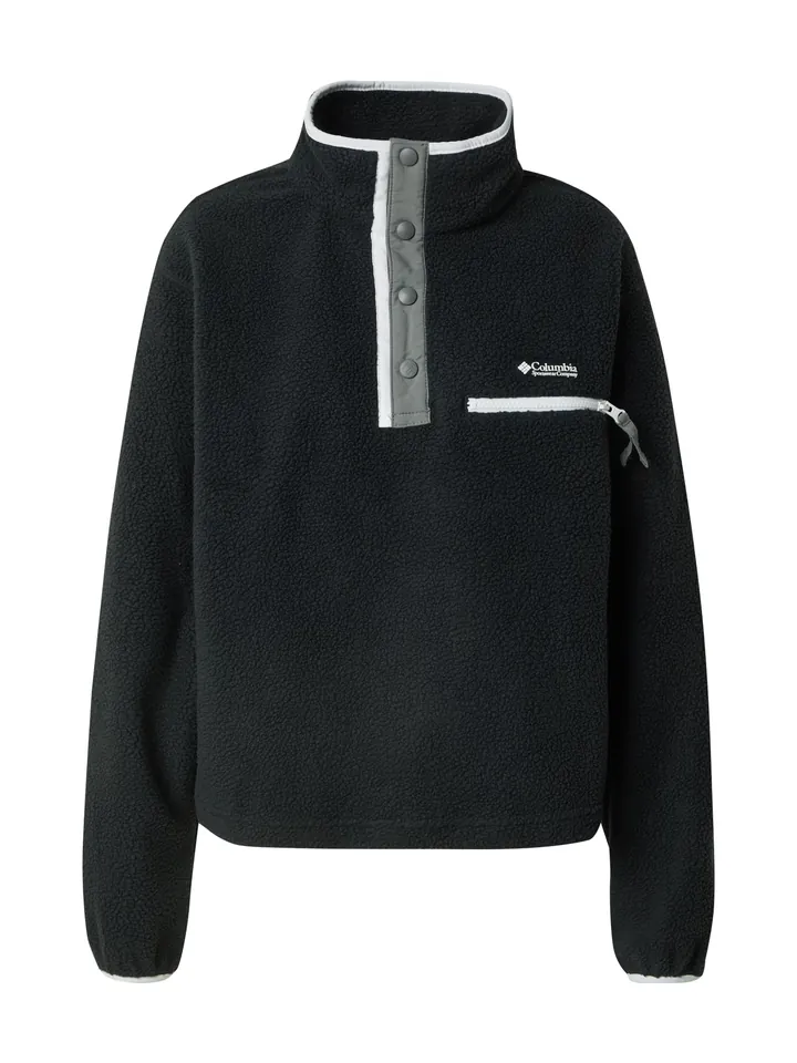 COLUMBIA Jersey deportivo 'Helvetia II' gris / negro / blanco