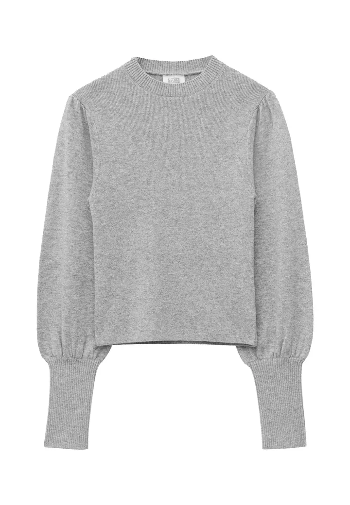 & Other Stories Jersey gris moteado