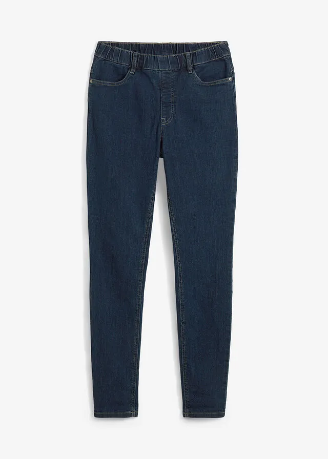 Jeggings de talle alto con cinturilla cómoda