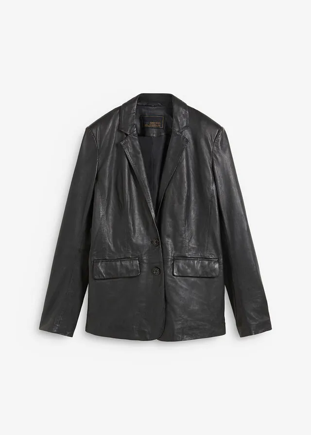 Blazer con napa de borrego