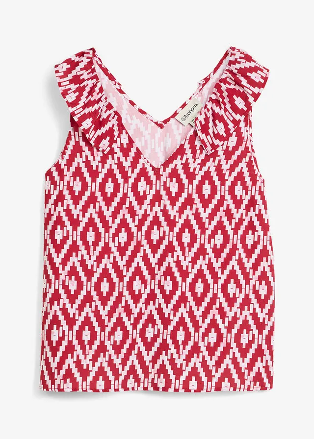 Blusa de viscosa fluida