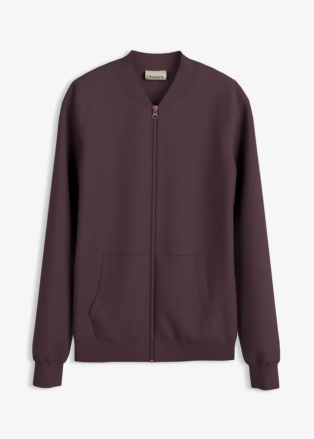 Chaqueta de chándal de neopreno con cremallera