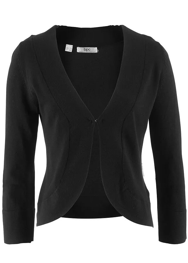 Chaqueta corta de punto con viscosa