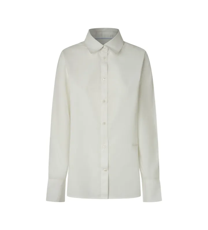 Pepe Jeans para mujer. PL3051283 Blusa Lizzy blanco (M), Casual, Algodón, Manga larga