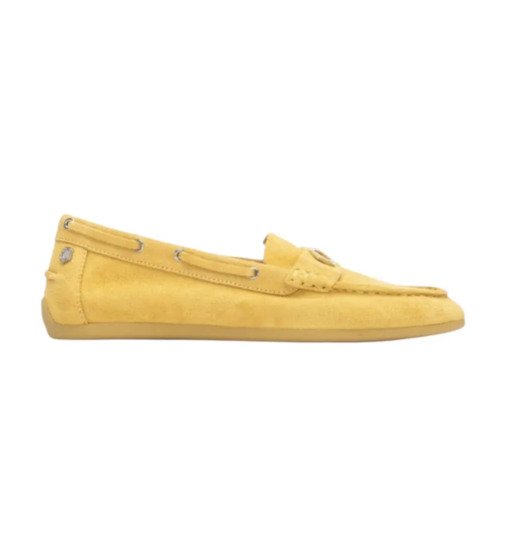 Carmela para mujer. 16314305-AMARILLO Mocasines 163143 amarillo (36), Piel, Plano, Ninguno, Casual