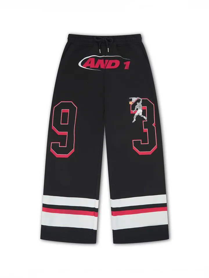 AND1 Pantalón  rojo / negro / blanco