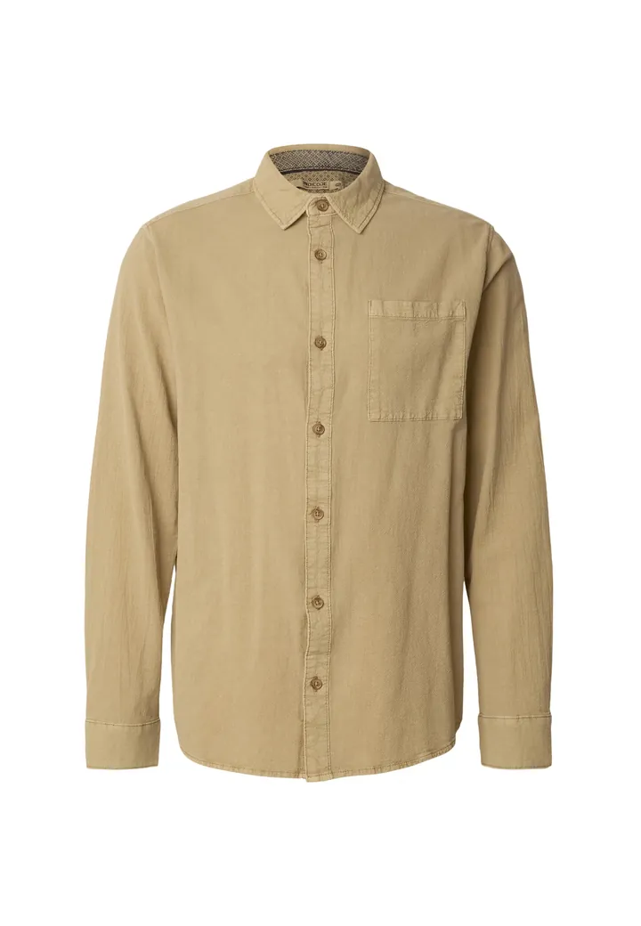 INDICODE JEANS Camisa 'Trypto' caqui