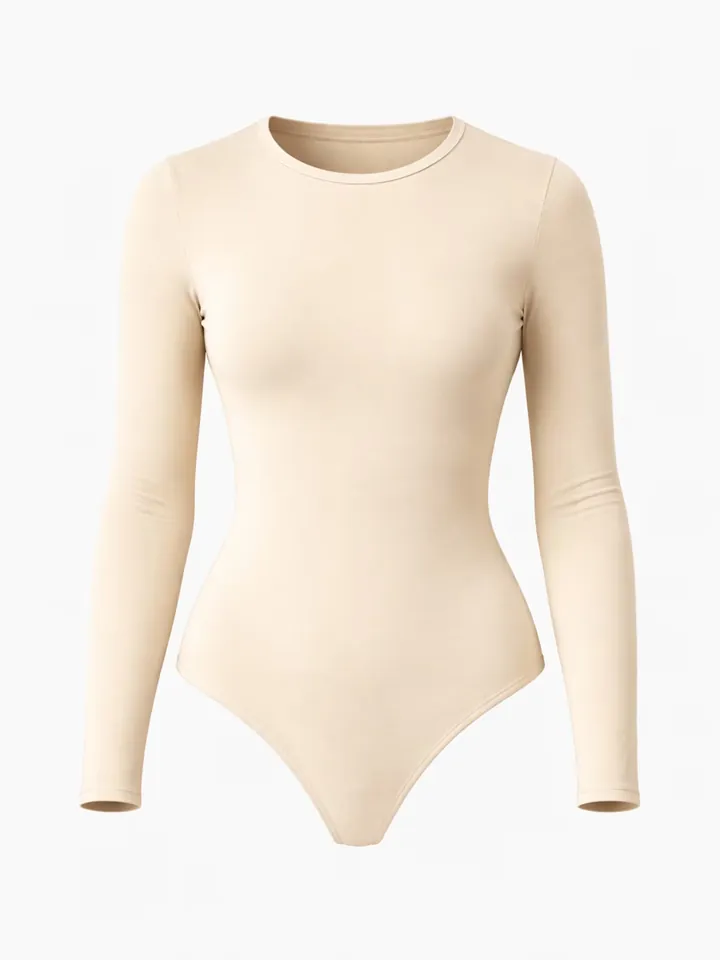 LEAFLETIC Body 'Leafletic Women’s Bodysuit' crema
