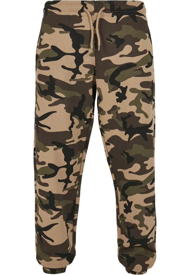 Urban Classics Pantalón beige / color barro / caqui / negro