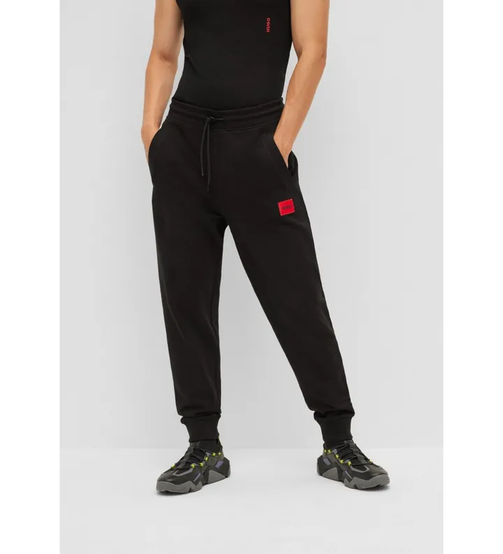 HUGO para hombre. 50447963 Pantalón Doak negro (L), Casual, Algodón, Sostenible