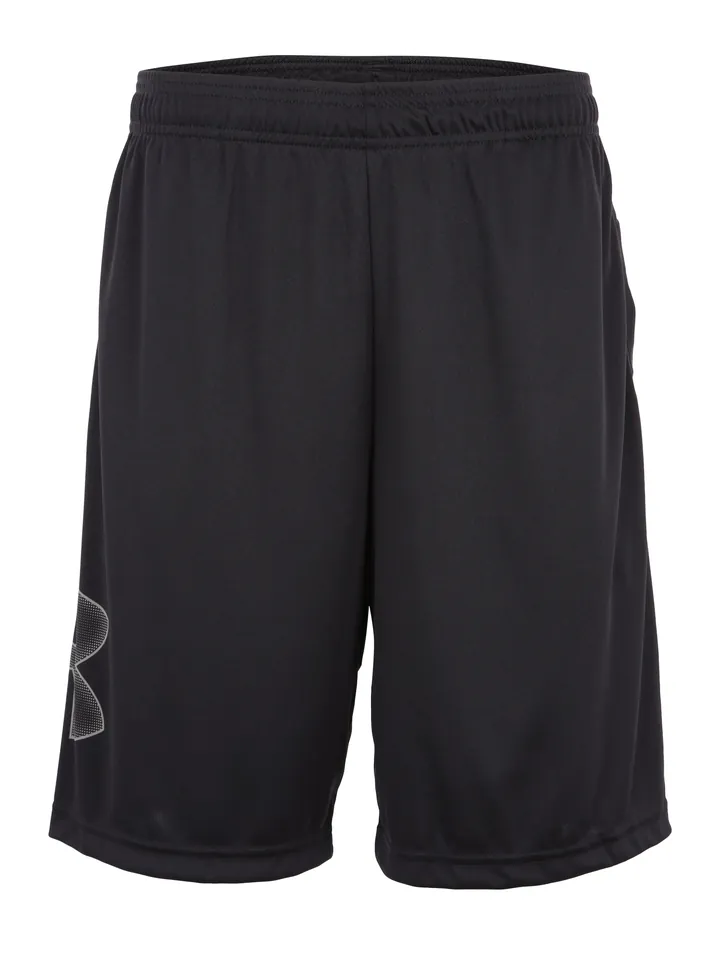 UNDER ARMOUR Pantalón deportivo negro / blanco