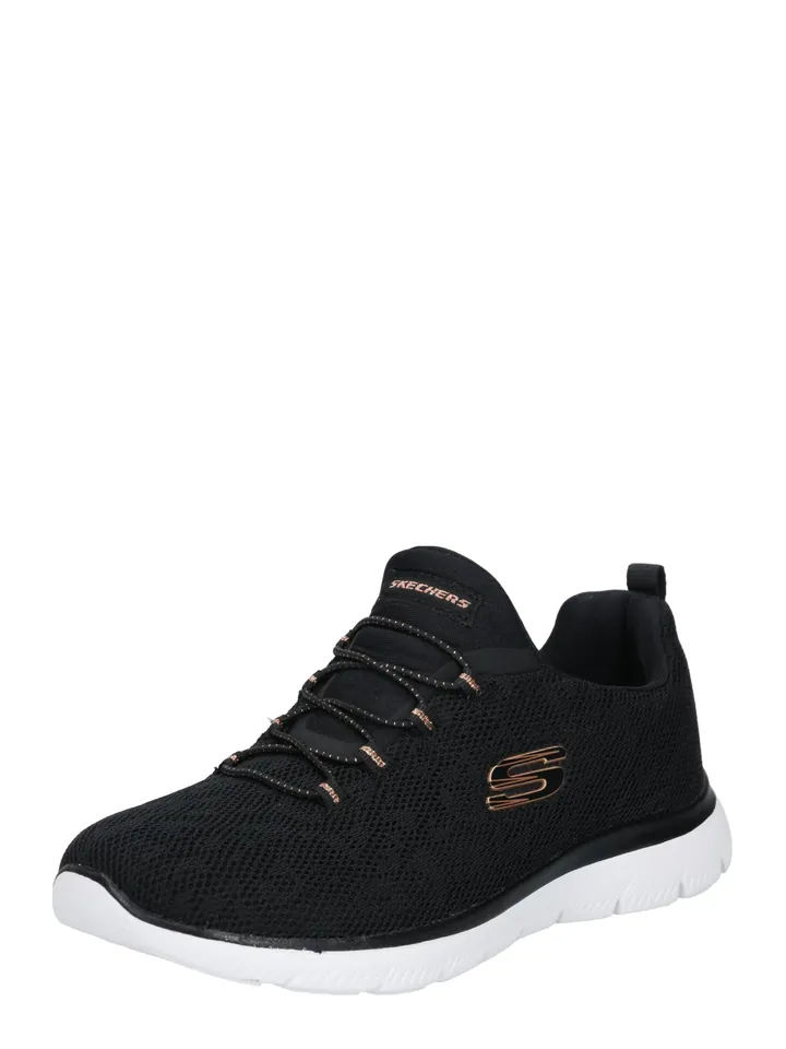 SKECHERS Zapatillas deportivas bajas 'Summits'  naranja / negro