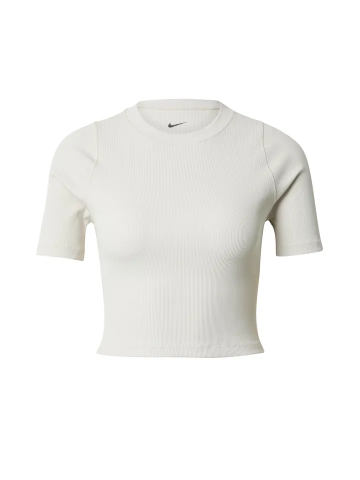 NIKE Camiseta funcional  capuchino / negro
