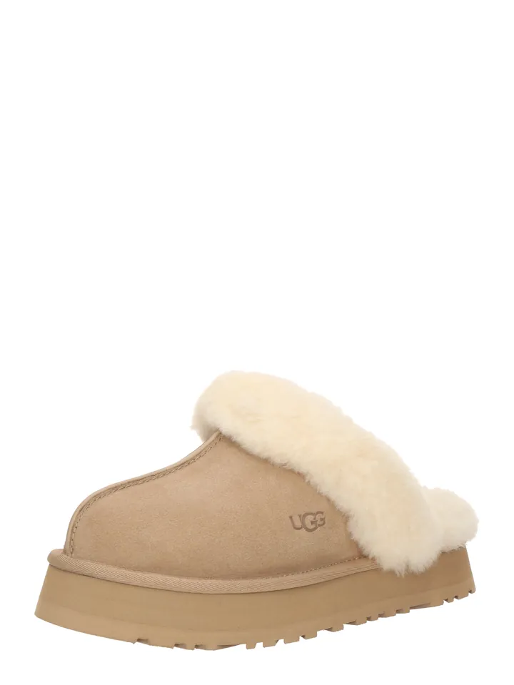 UGG Zuecos 'DISQUETTE' beige / crema
