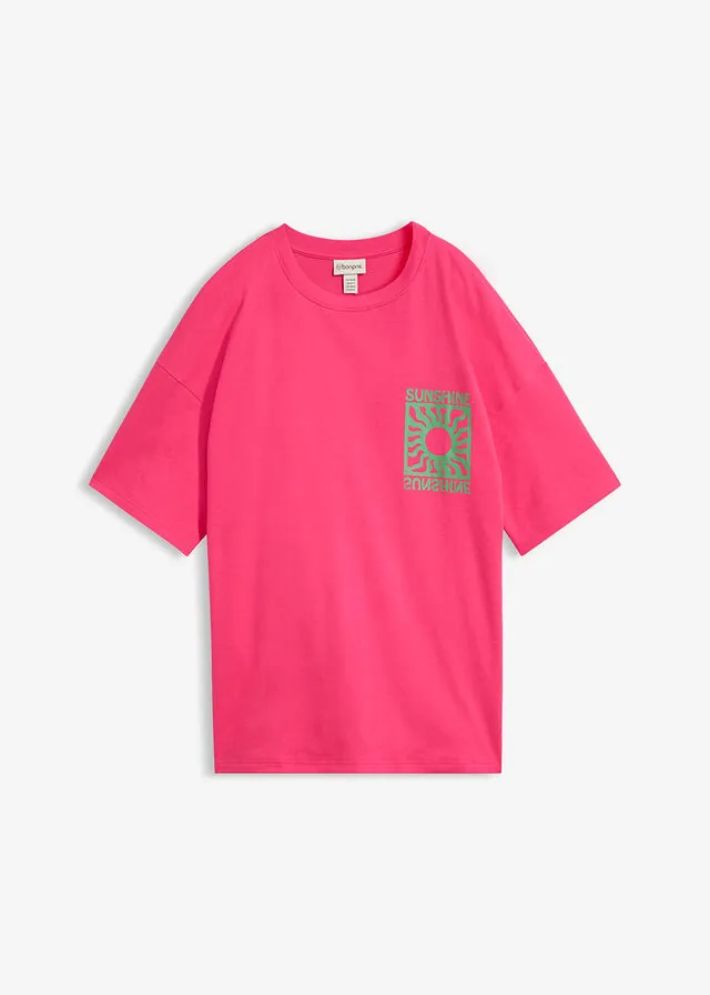 Camiseta holgada de algodón orgánico puro